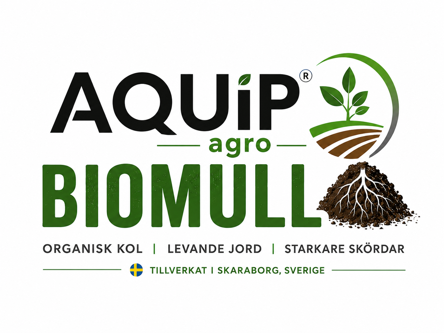 AQUiP Agro BioMull - cirkulär växtnäring